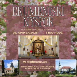 ekumeniski nyšpor 26.4.2026